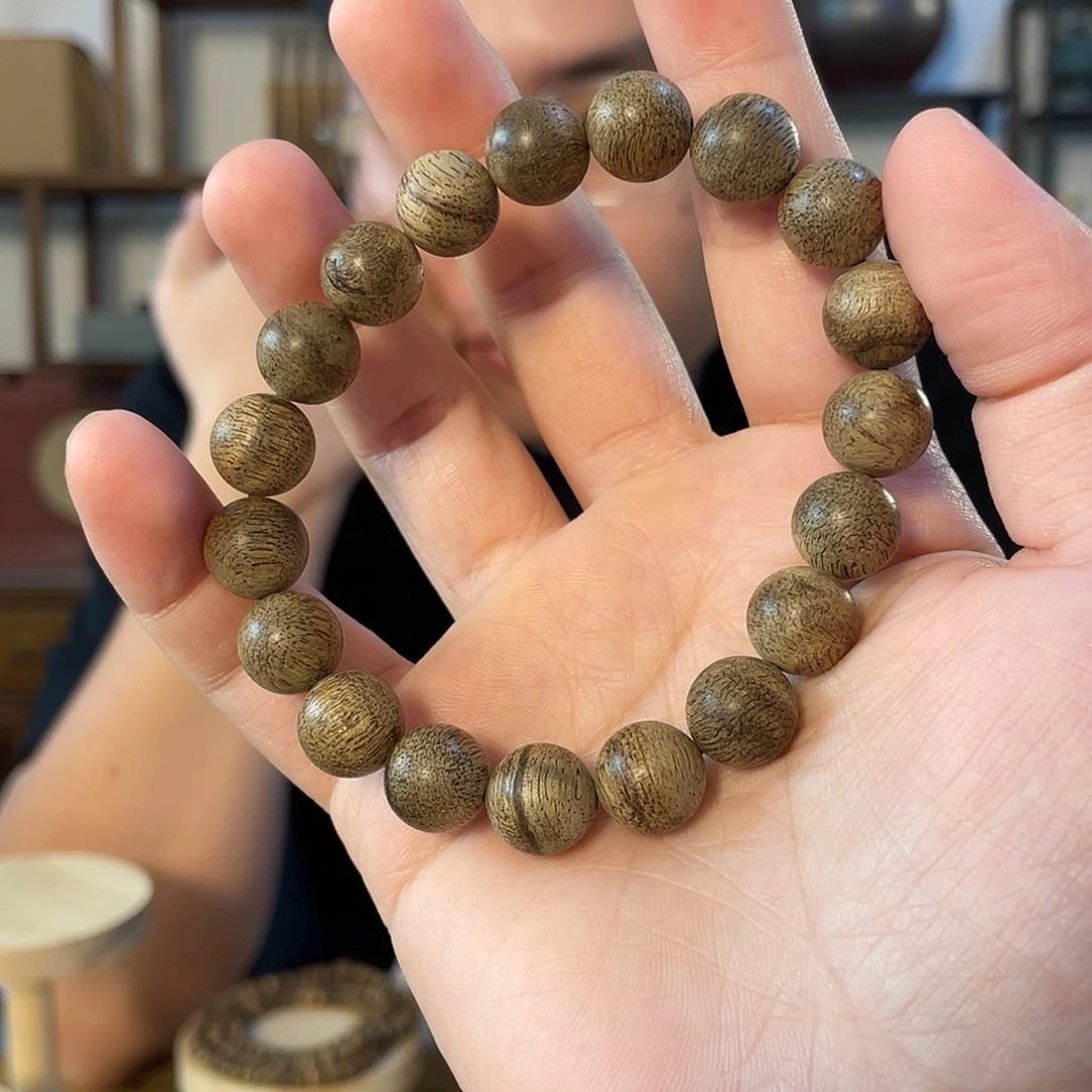 沉香手串文莱11mm,8.6g