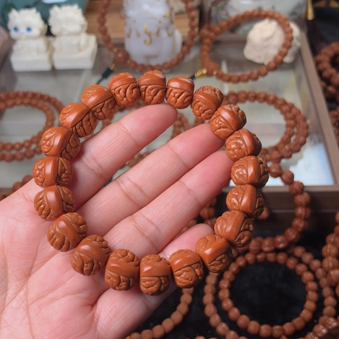 桃核吊坠荔枝手串14