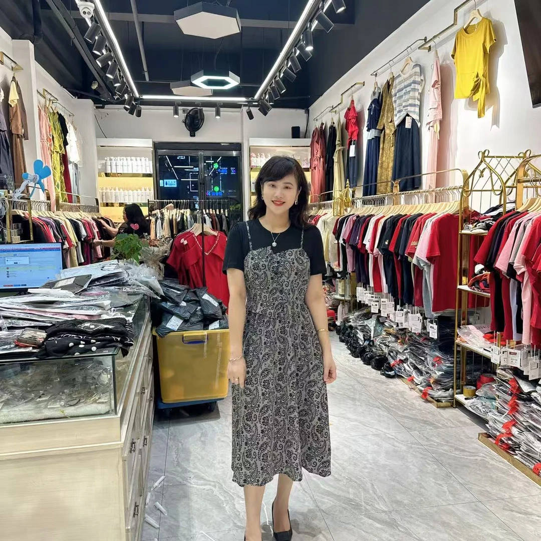 10～2586假两件连衣裙长112公分