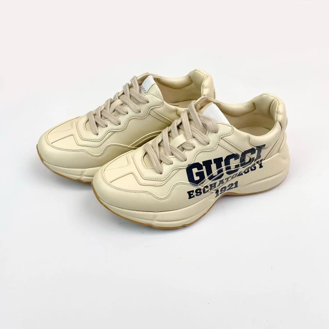 95新 LouisVuitton/路易威登 yy1061 25周年纪念款1921老爹鞋37码