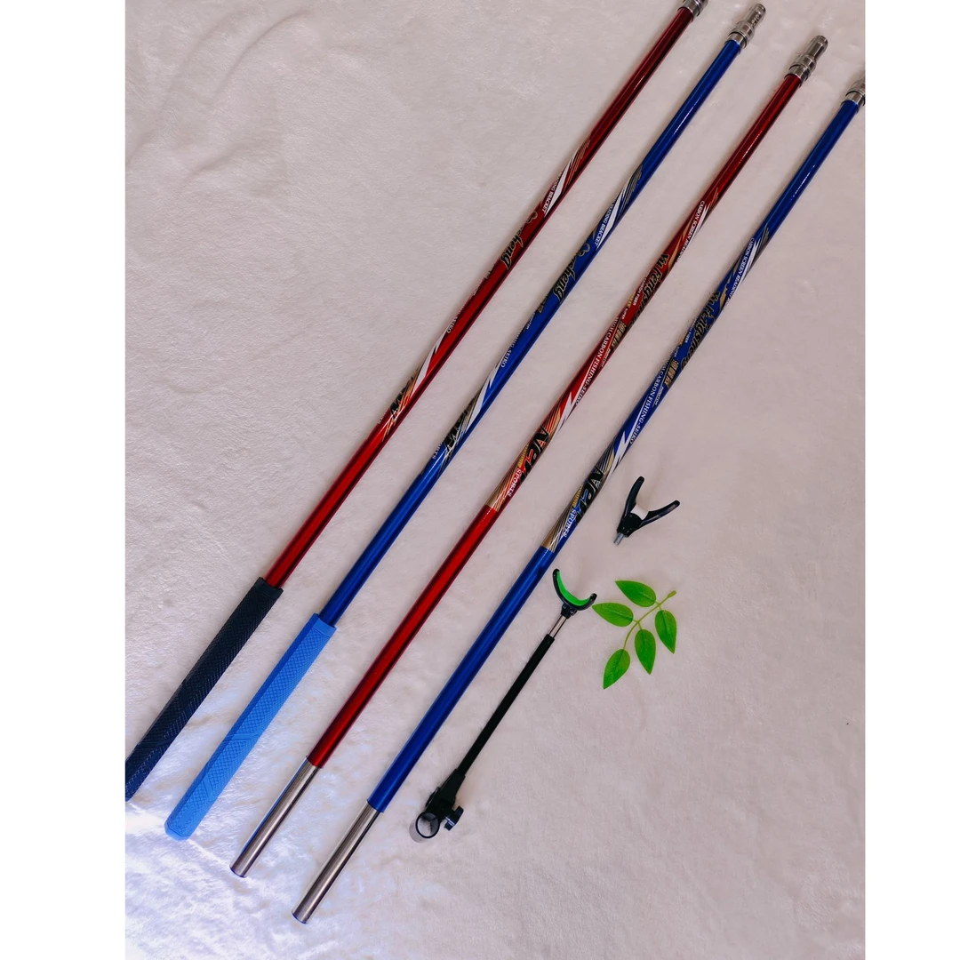 无品牌超轻超硬抄网杆