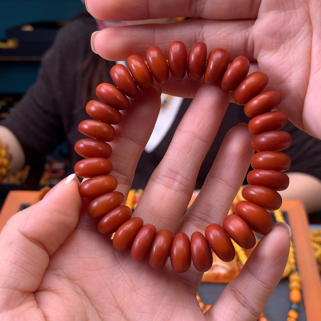 蜜蜡未镶嵌手串天然