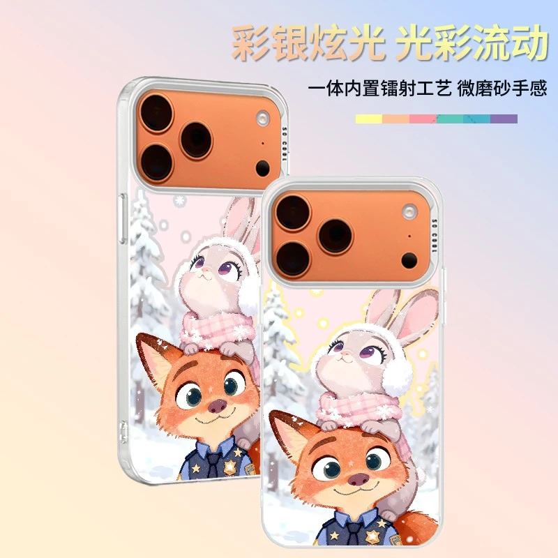 踏雪尼克适用苹果17/16Pro华为mate60小米170PP0疯狂动物城壳