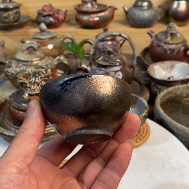 杯柴烧手工制作工艺