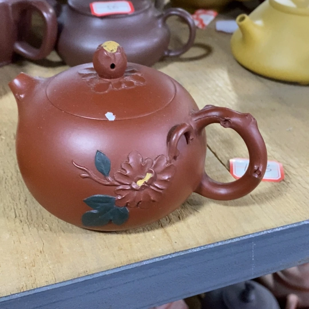 茶壶紫泥原矿手工16