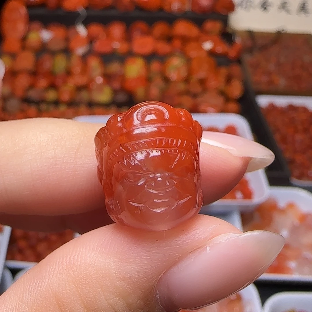 葫***娃南红玛瑙未镶嵌吊坠(不含链)