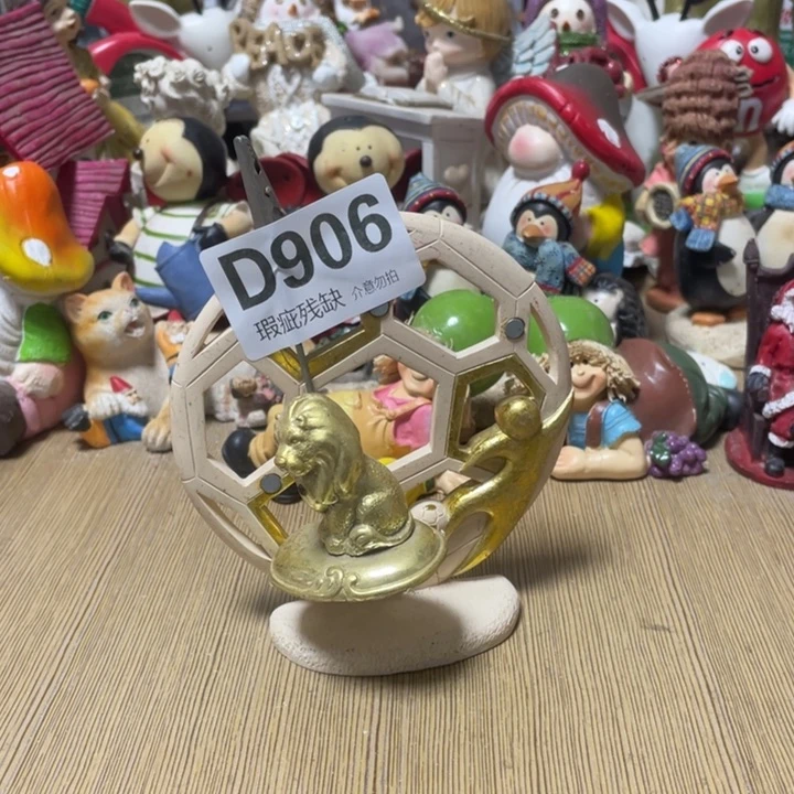 ****了摆件孤品老货微瑕瓷