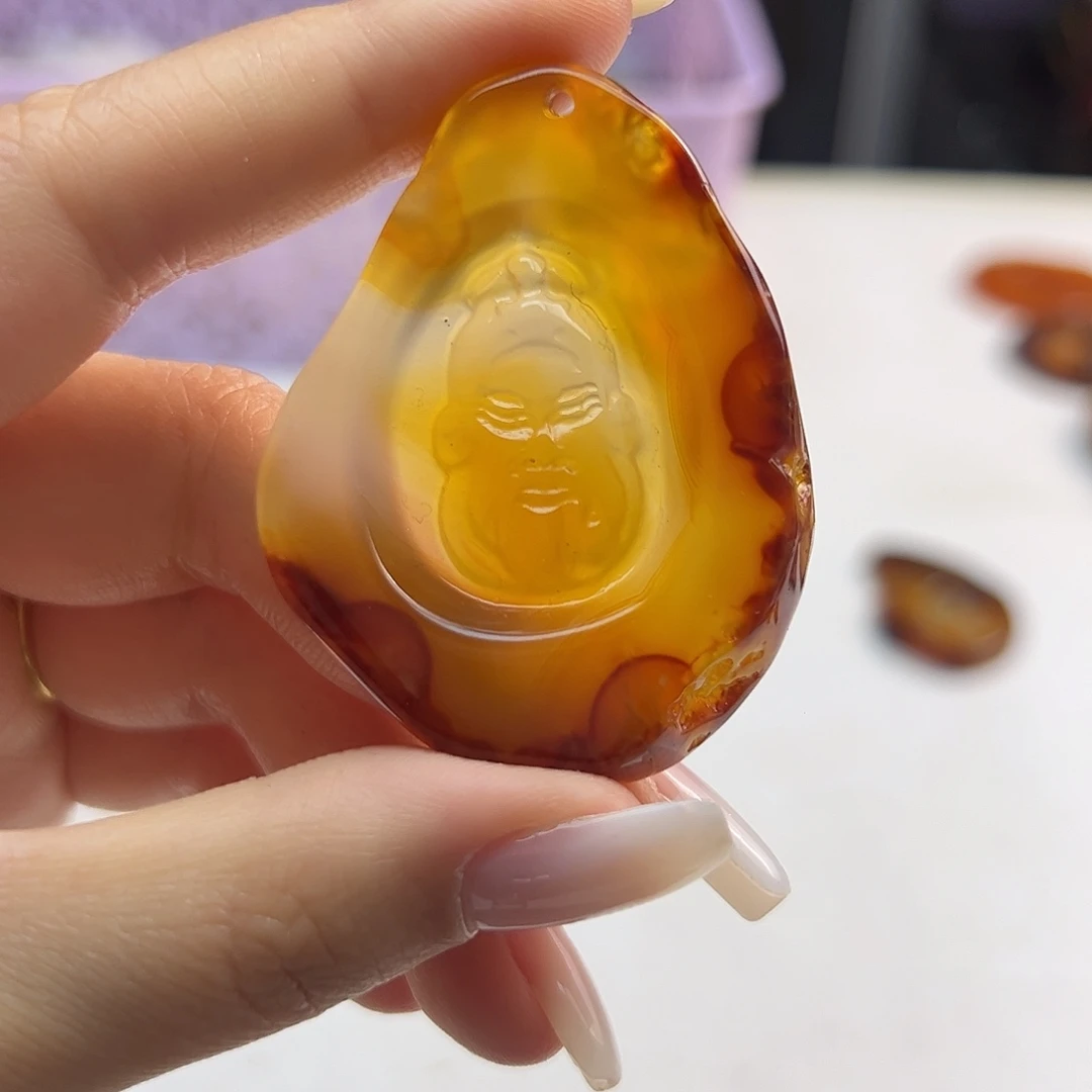 玛瑙/玉髓未镶嵌颈饰