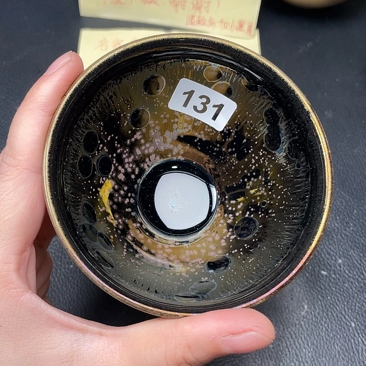 茶盏全手工建盏放漏