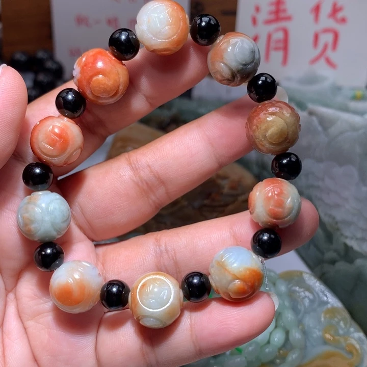 翡翠未镶嵌颈饰保真天然A货翡翠