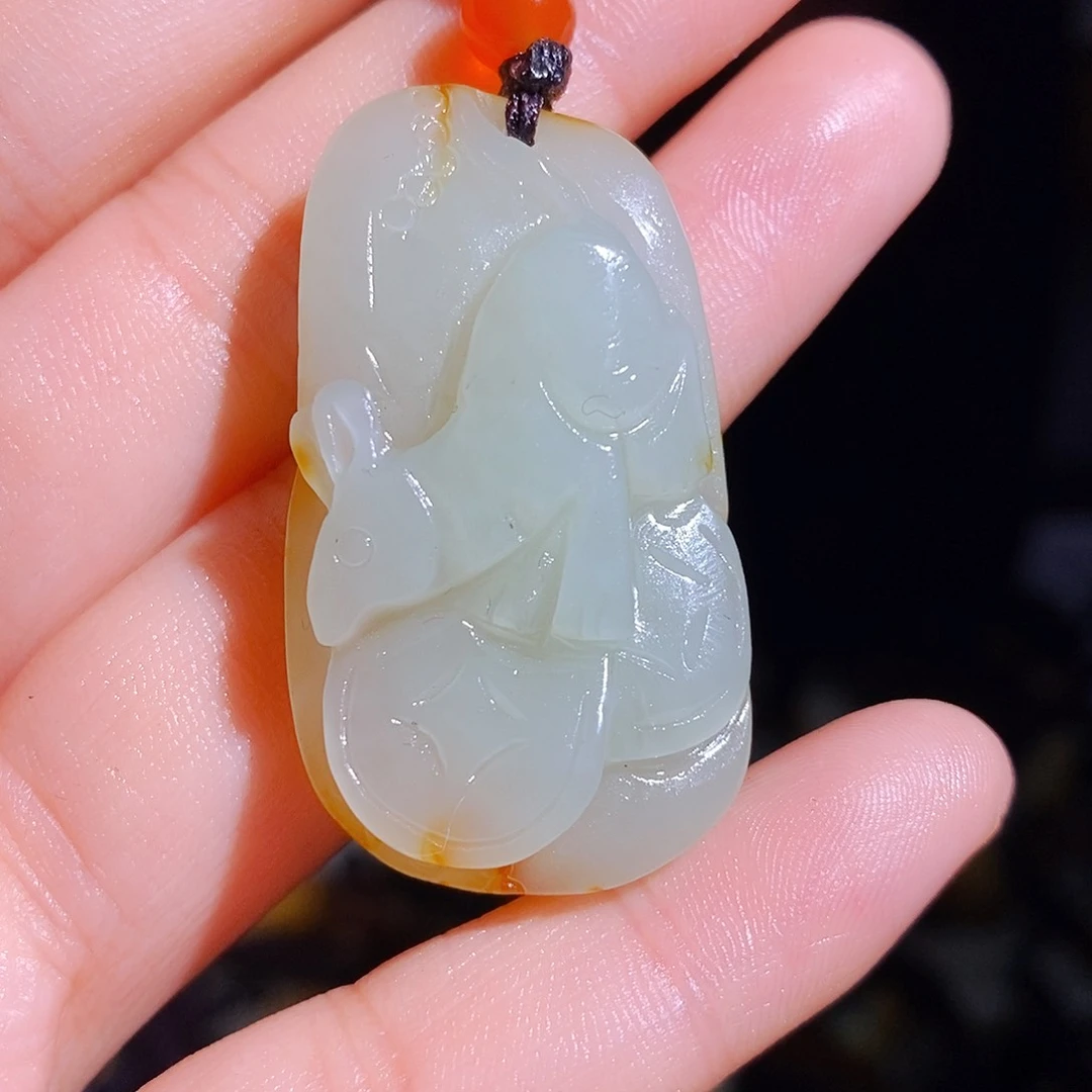 和田玉颈饰未镶嵌