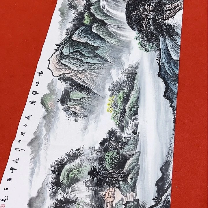 国画手绘图文图文的形式是