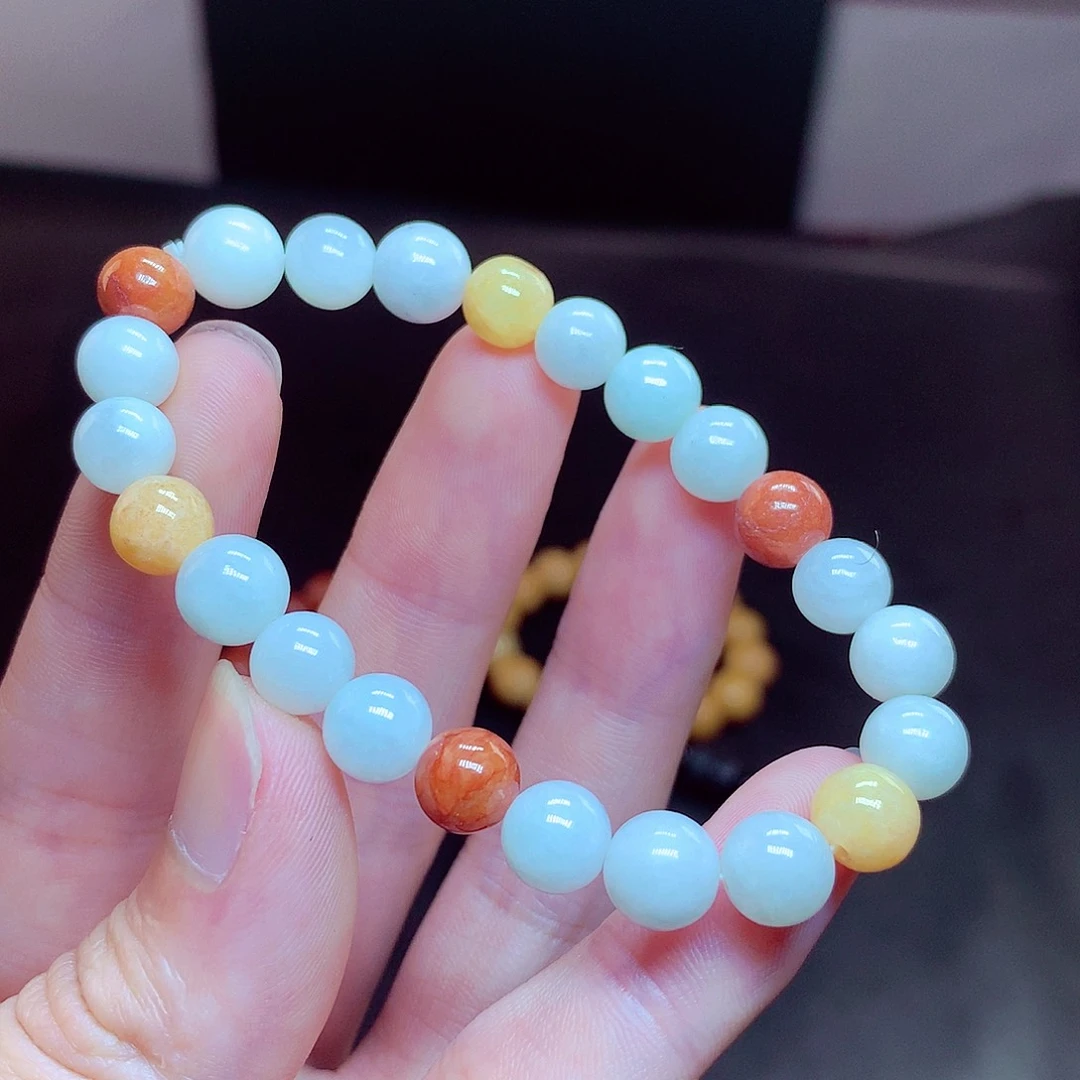 翡翠未镶嵌毛衣链