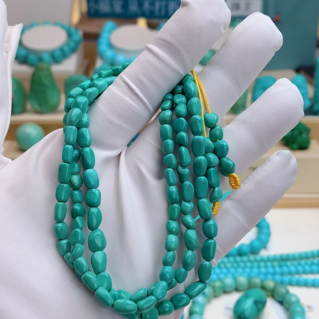 绿松石未镶嵌挂件