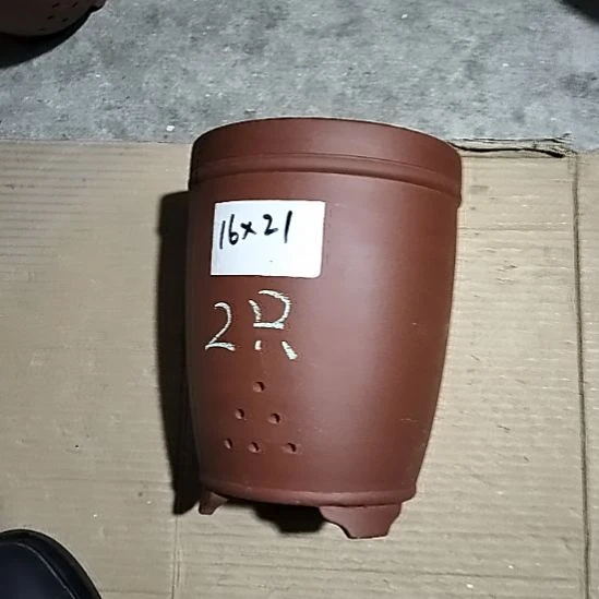 紫砂红泥三线两个