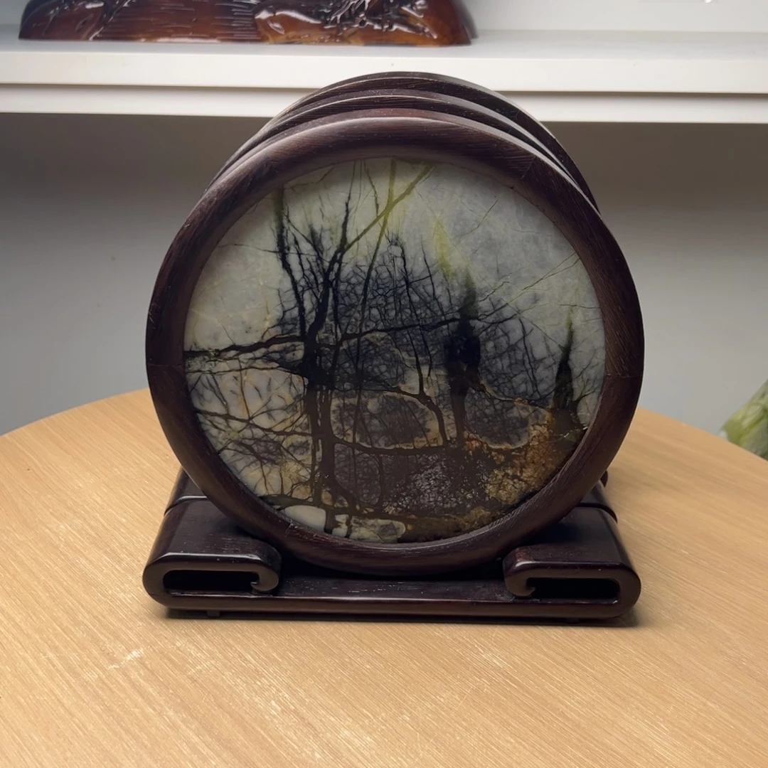 石材玉树石家居摆件