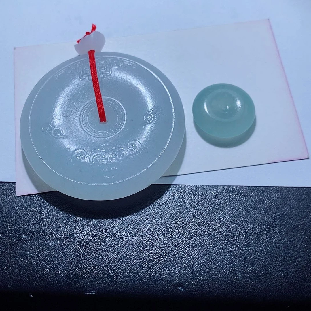 豆***芽未镶嵌定制翡翠翡翠