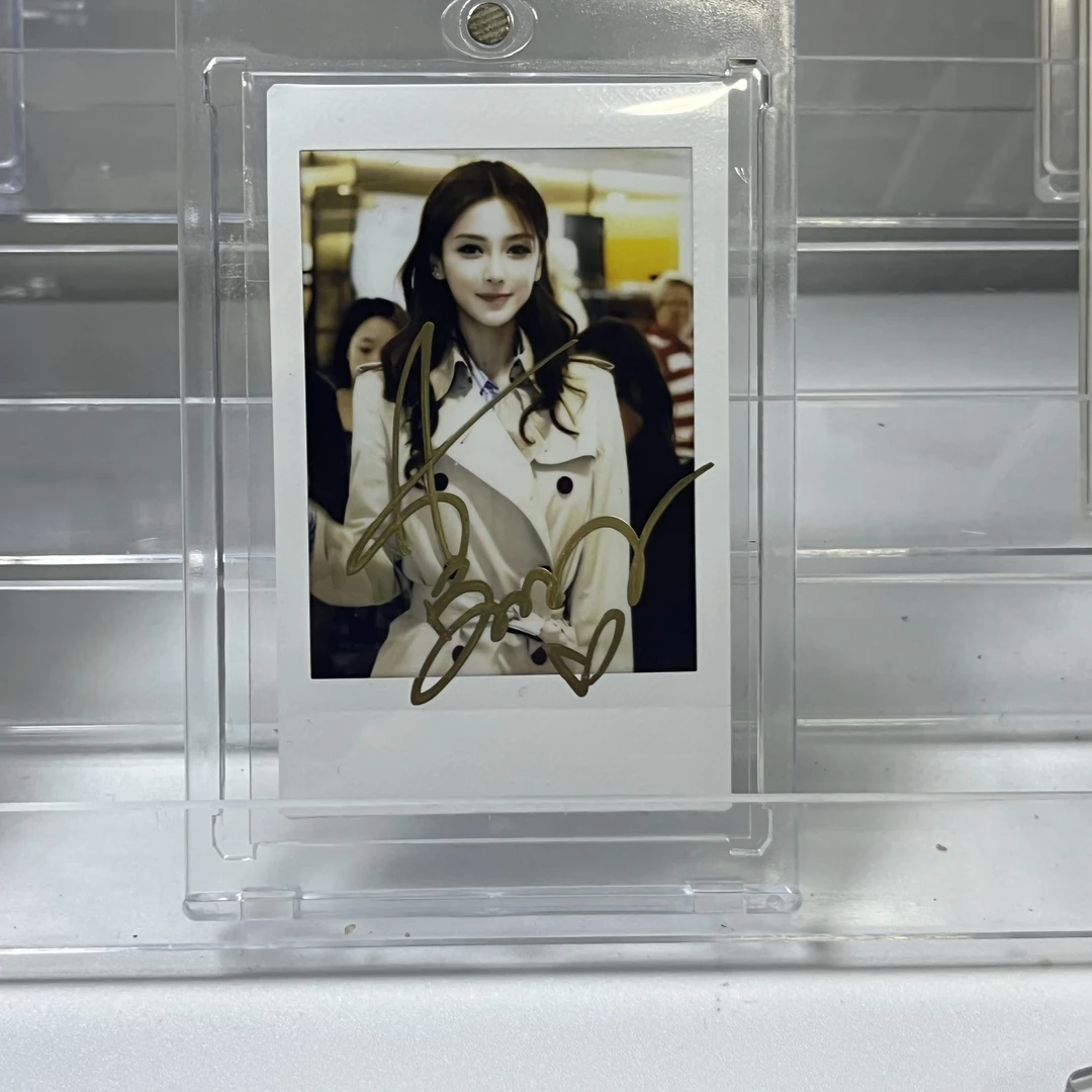 P1705【杨颖】正品拍立得照片 白边