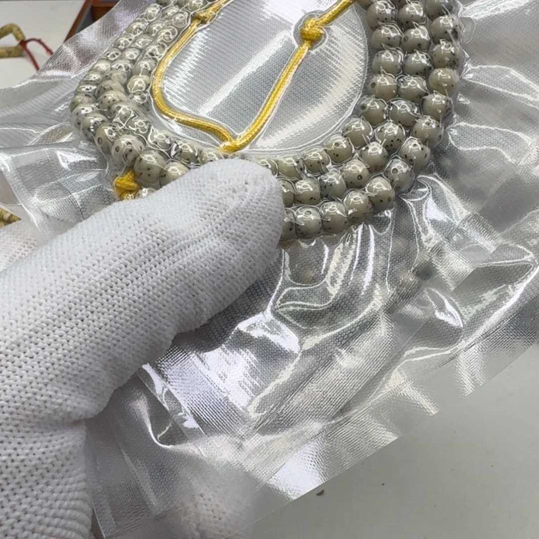 星月菩提手串12尊宠糯冰绿河豚6左右108