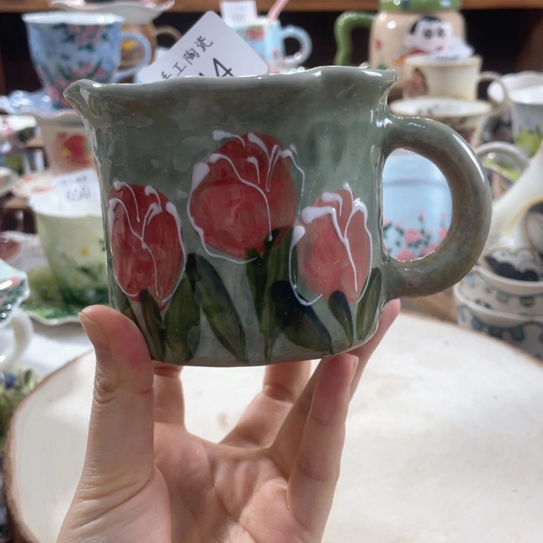 景德镇手工陶瓷杯344