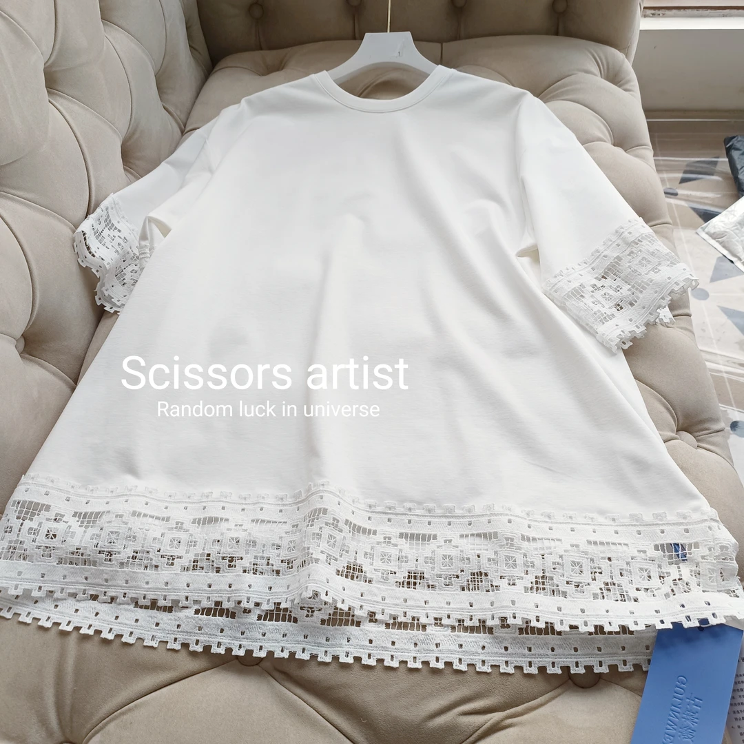 【Scissors artist】高端设计师走秀女装T恤3279