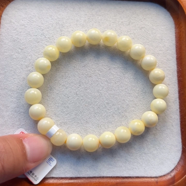 未镶嵌琥珀珠宝奇石M21号8+白蜡妖花