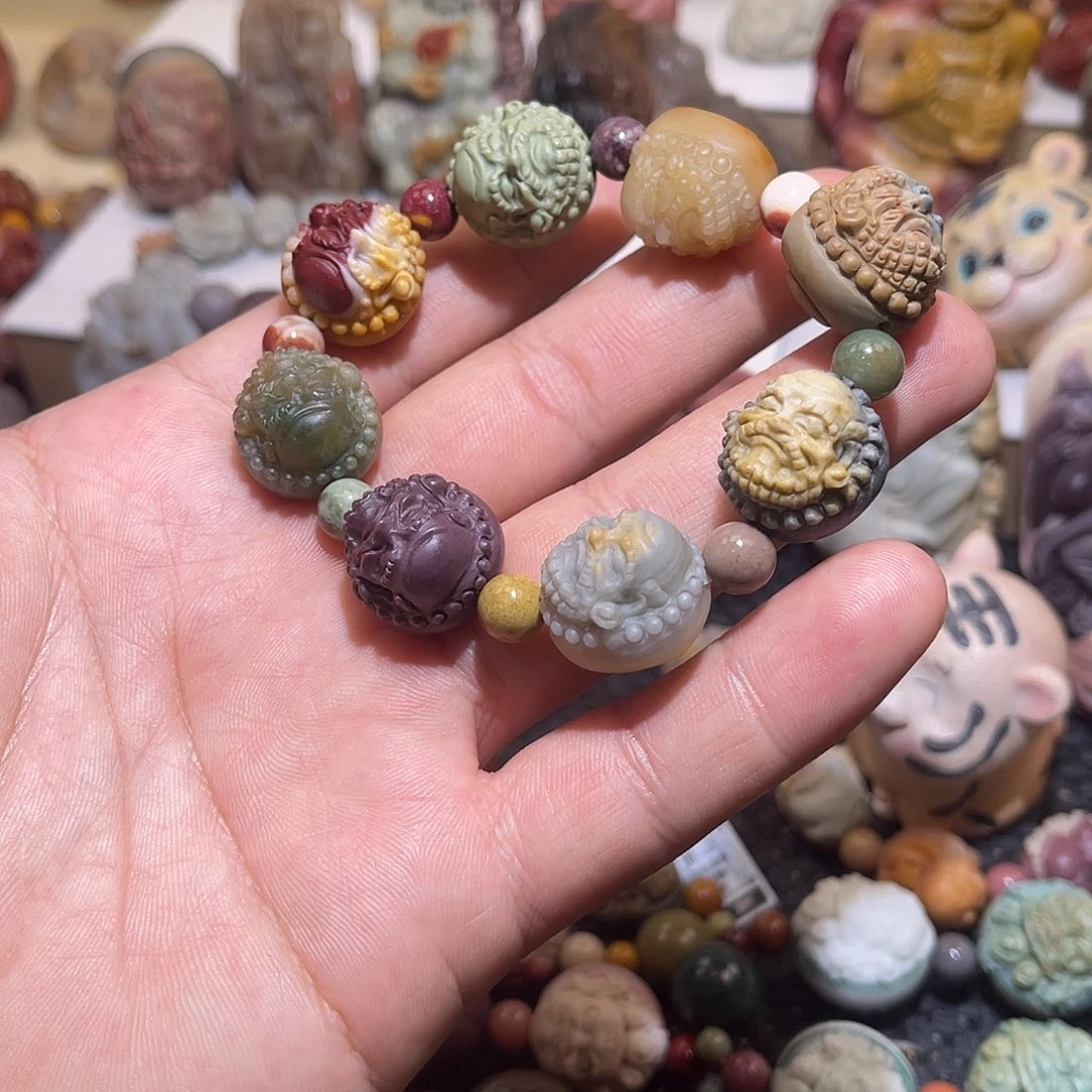 未镶嵌手串石英质玉