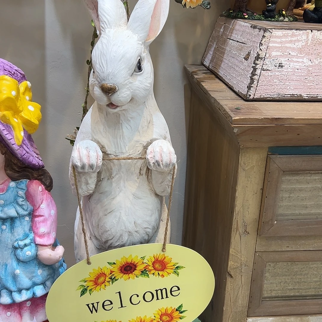 花园摆件红红火火