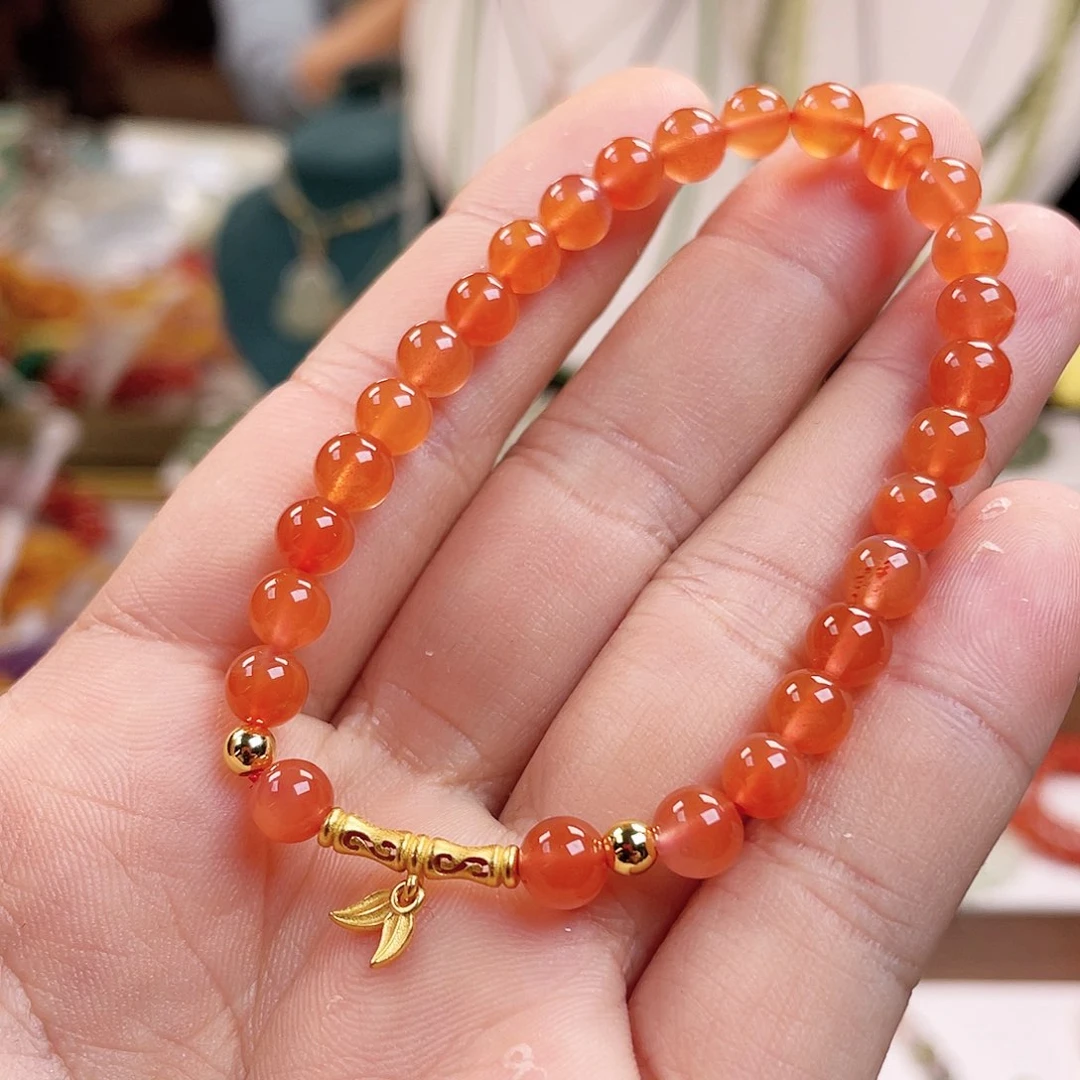 和田玉手链未镶嵌6