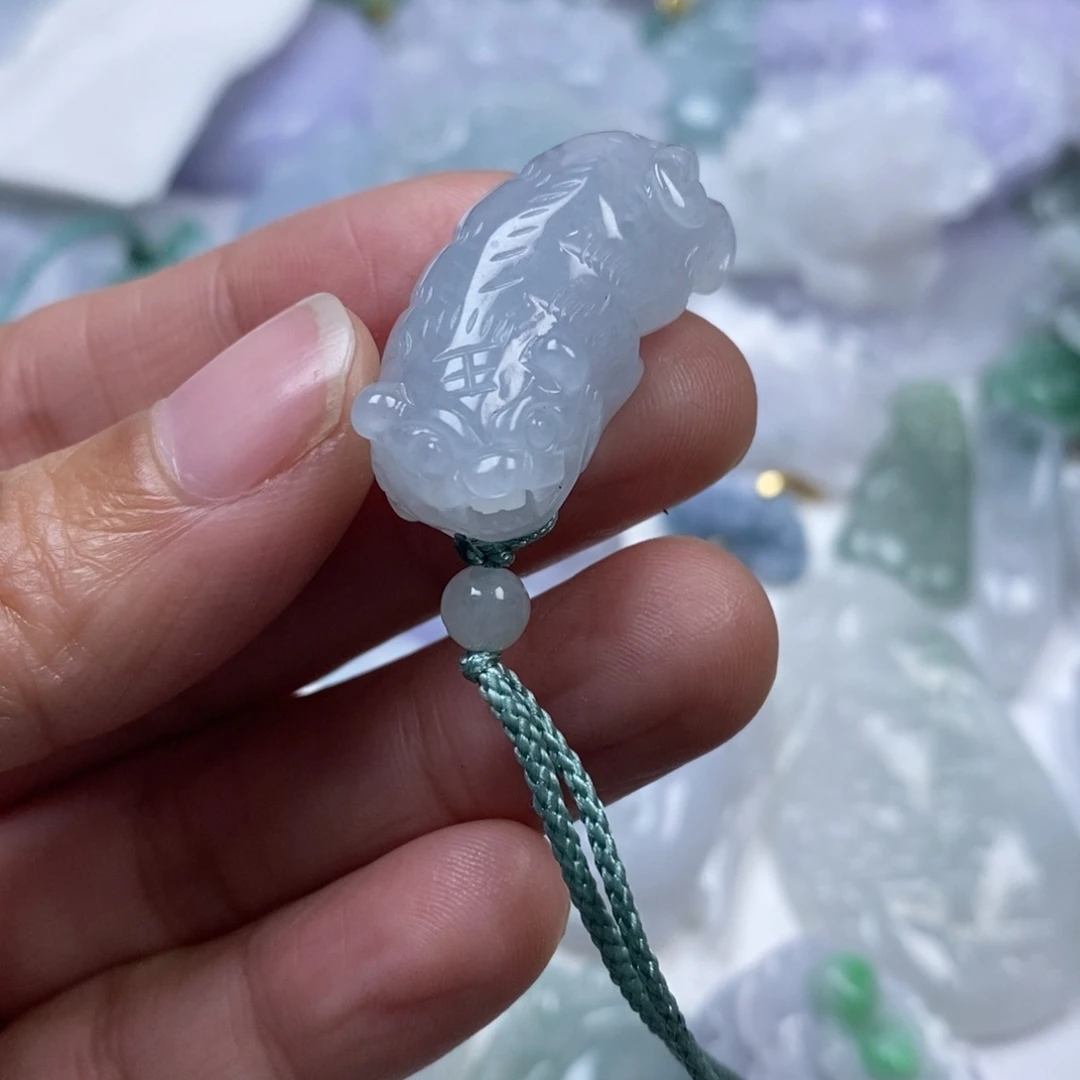 颈饰未镶嵌翡翠翡翠