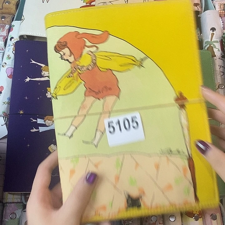织绣A5活页不送纸5105