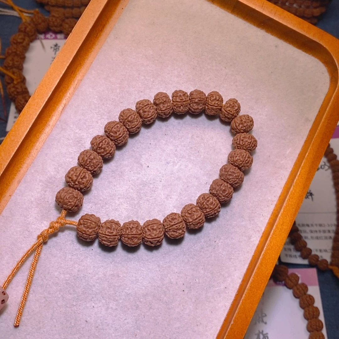 金刚菩提手串放漏树王六瓣12+