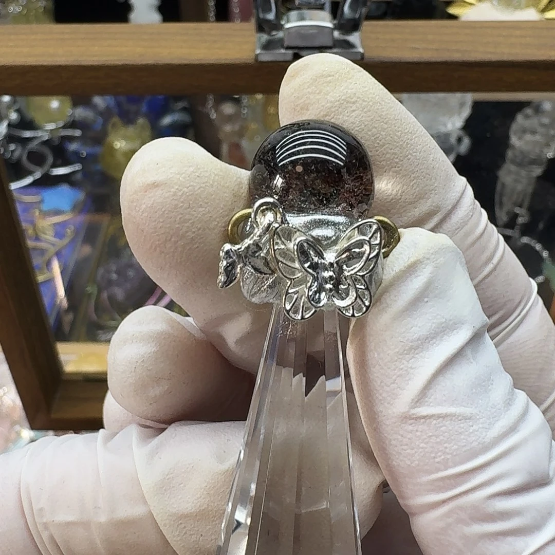 *****烟晶颈饰未镶嵌白