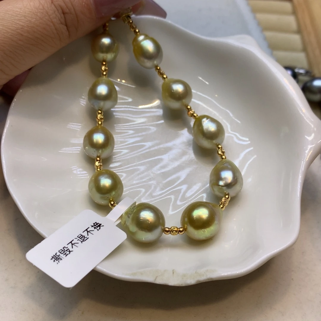 未镶嵌手链海水珍珠