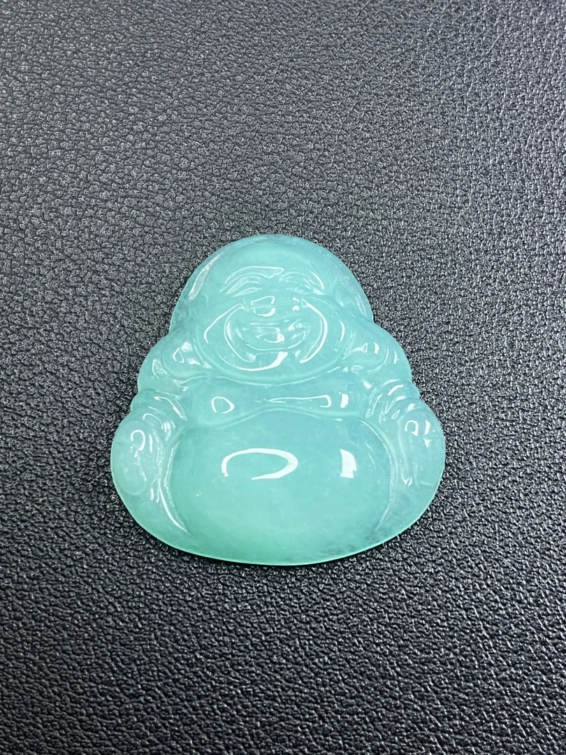 如意工厂甄选--高品质油青绿色中佛公吊坠-FG05多样性发货