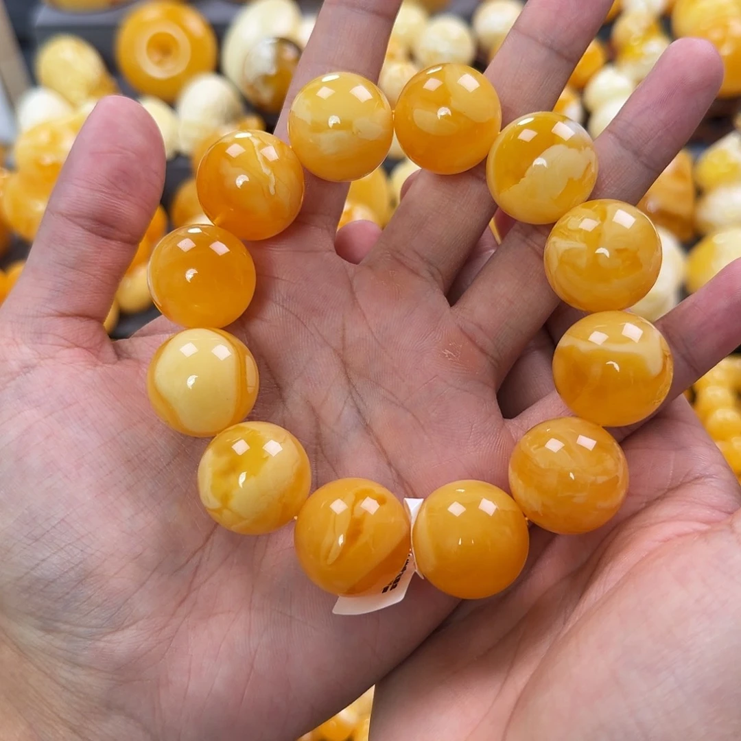 琥珀未镶嵌珠宝奇石21mm