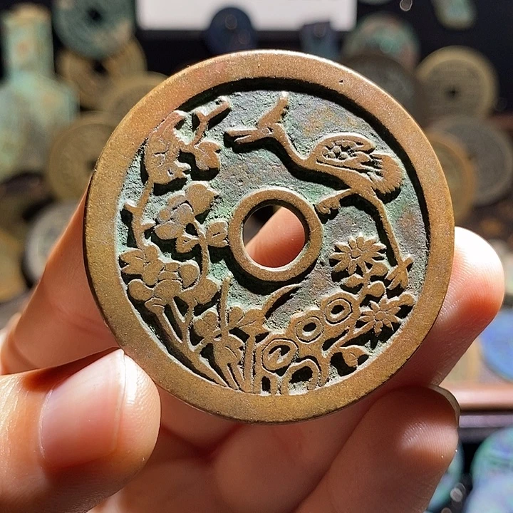 铜现代花钱工艺品工艺品