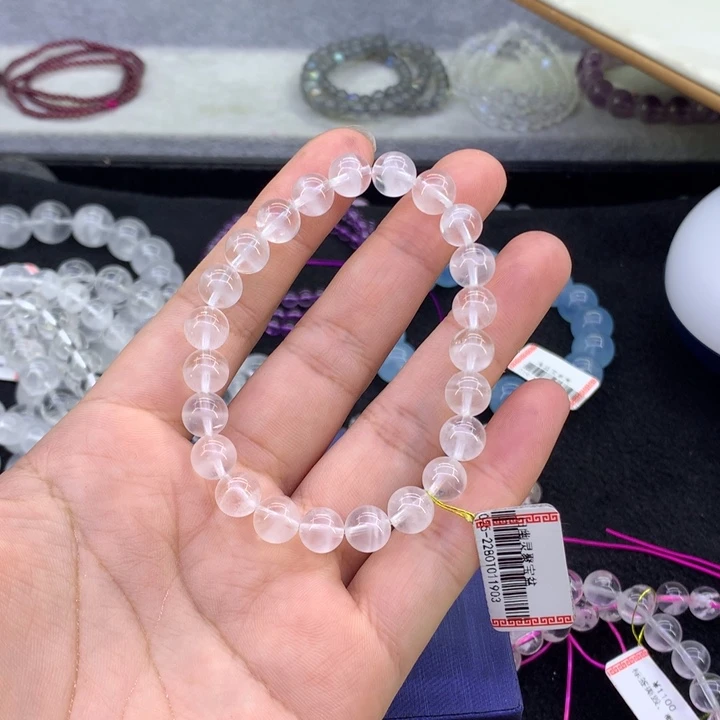 水晶手串未镶嵌手串