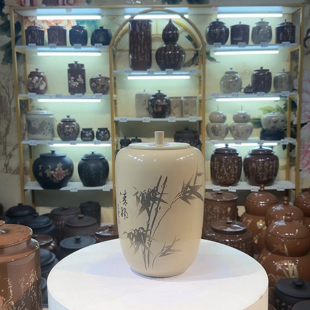 缸046建水紫陶400克微瑕