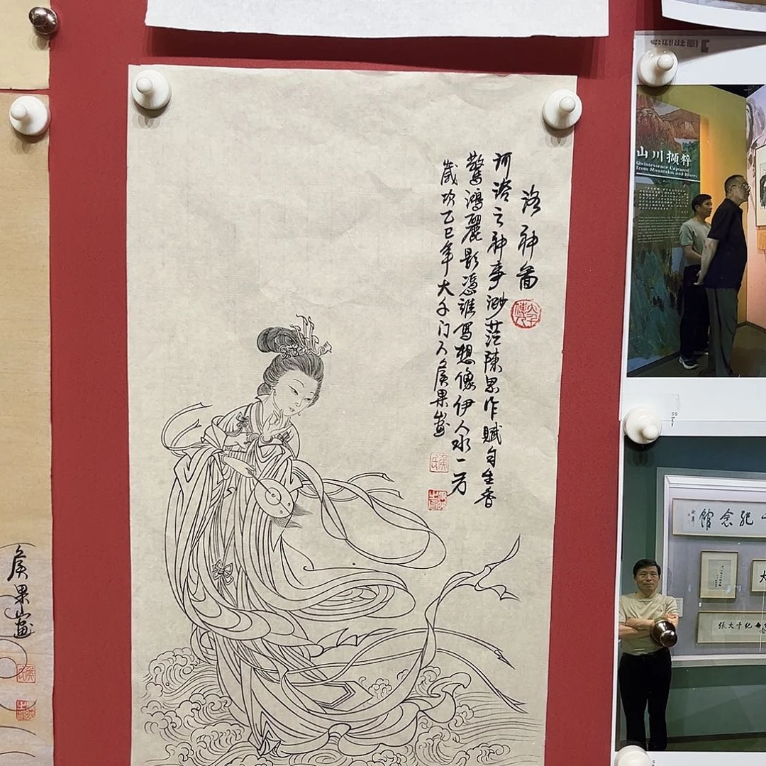 国画侯果山老师国画作品月