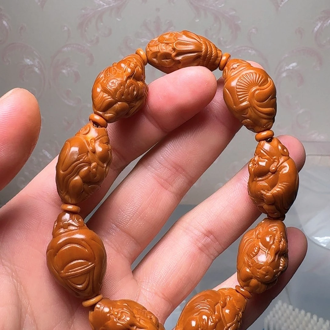橄榄核手串给客户