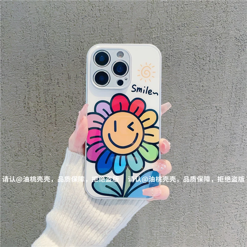 金属漆玻璃壳适用苹果16/iPhone/华为荣耀/OPPO/VIVO/小米/手机壳