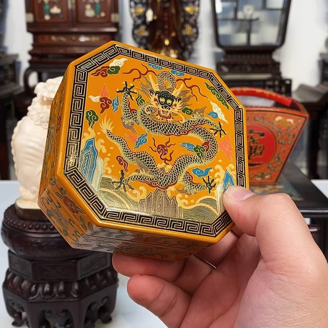 紫檀木类成套家具小叶紫檀盒子