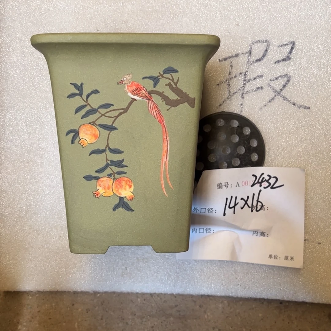 紫砂花盆紫砂花盆