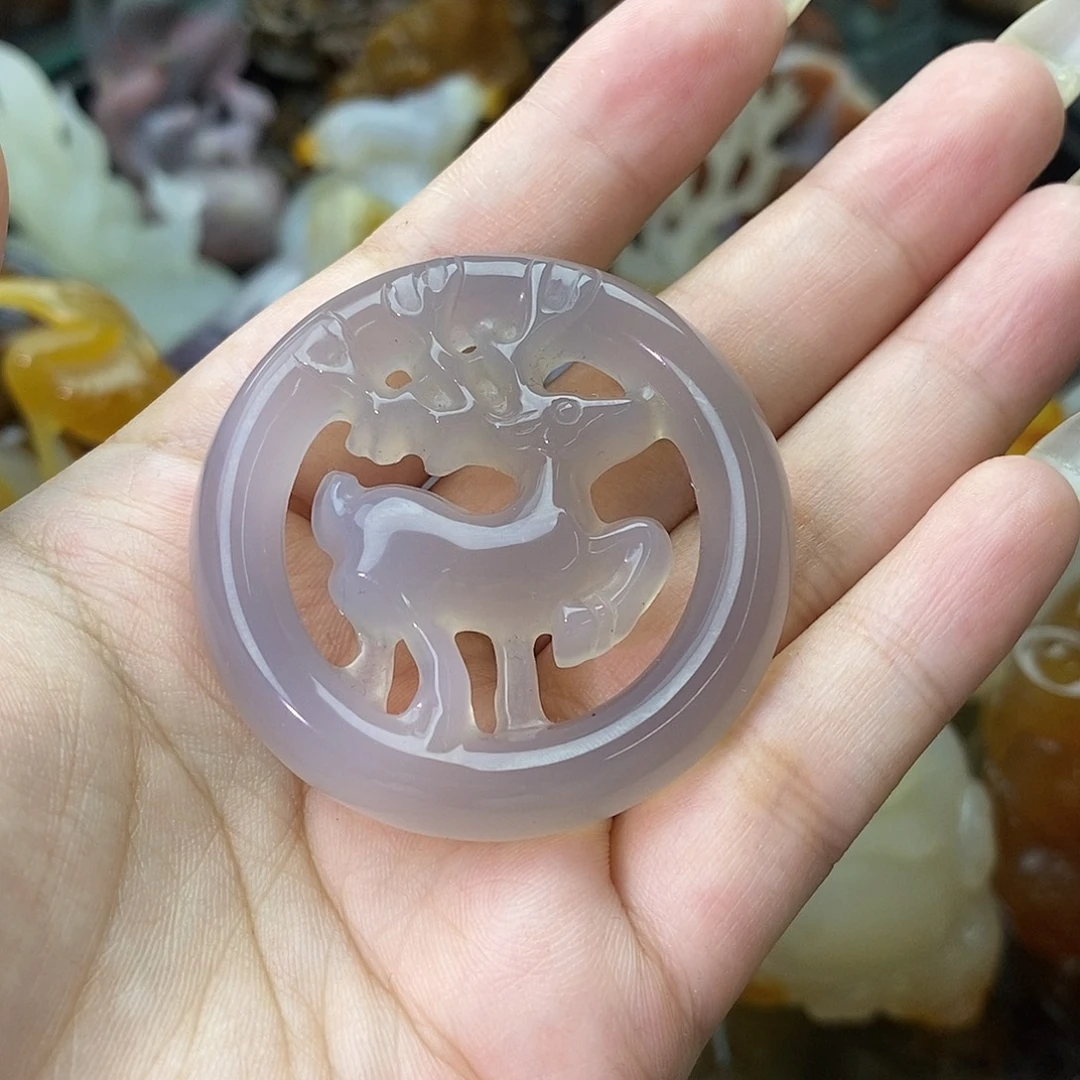 玛瑙/玉髓未镶嵌颈饰