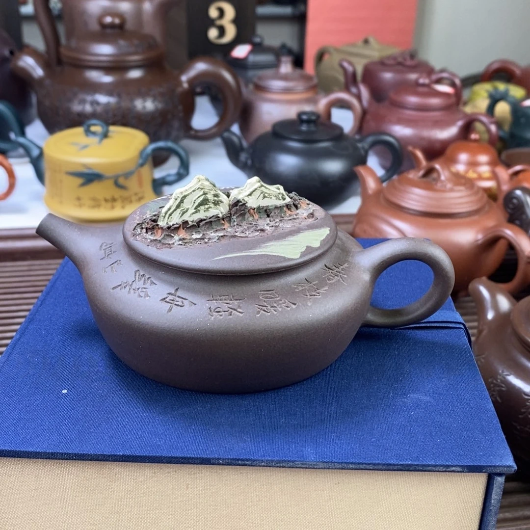 茶壶紫砂原矿手工111
