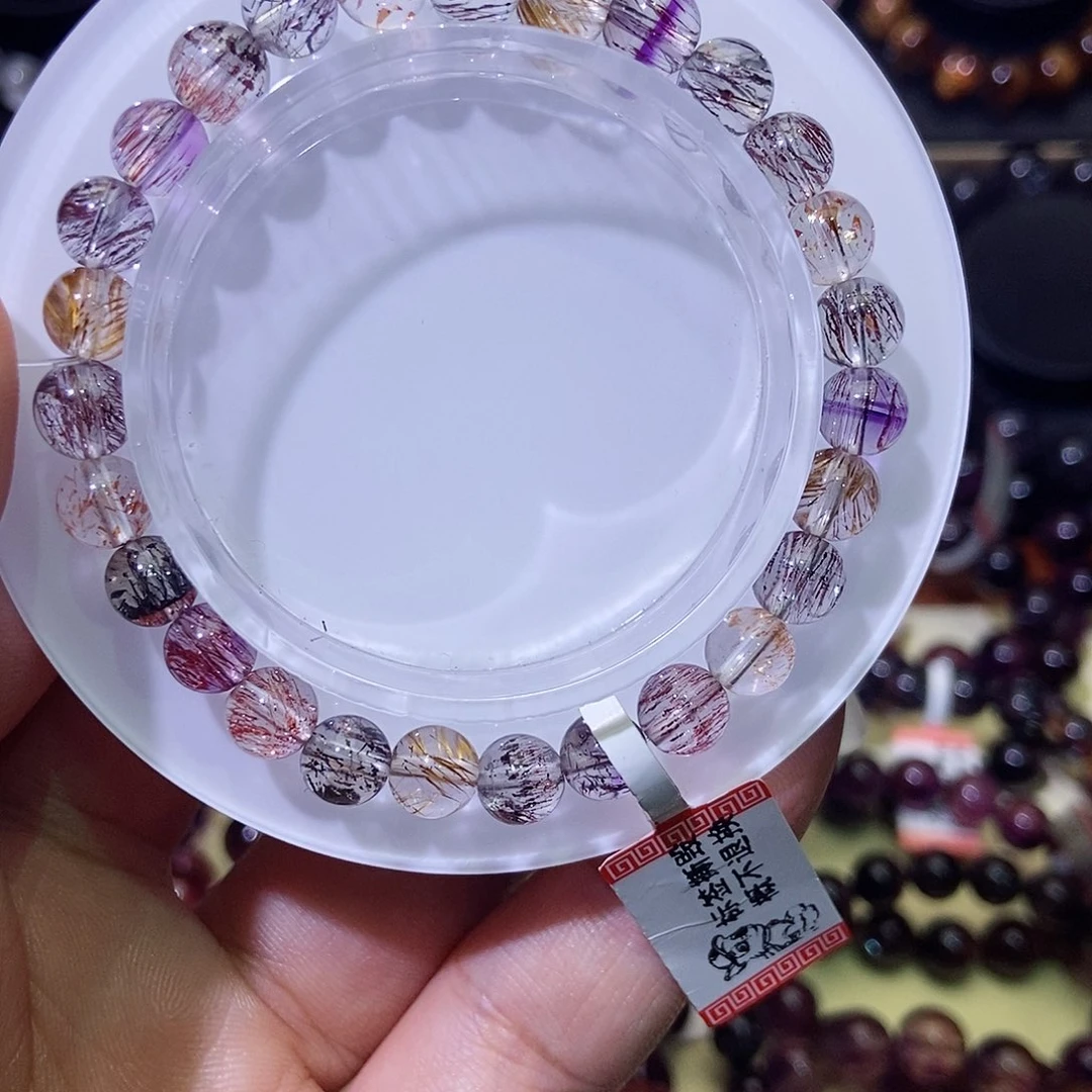 水晶手串未镶嵌仙女超7.3