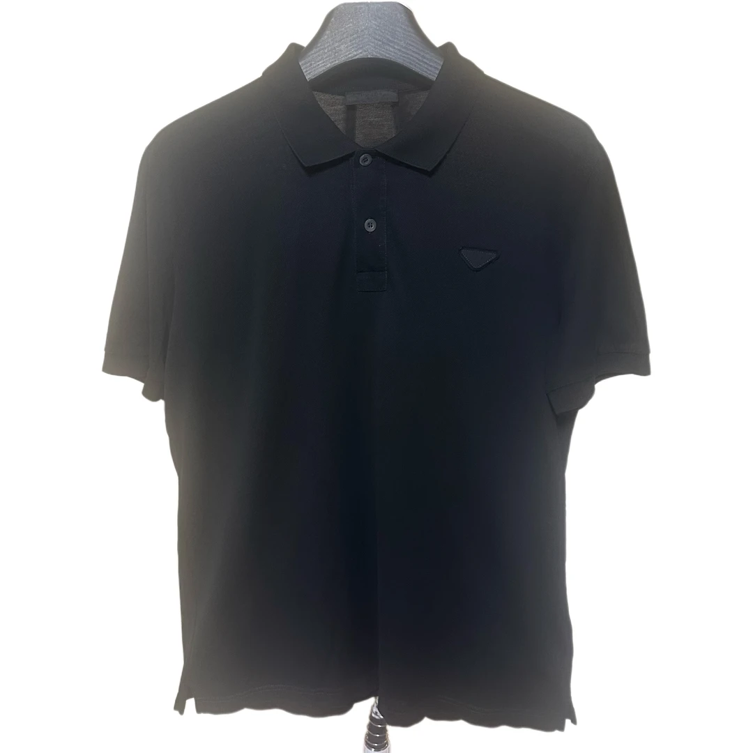 99新 Prada/普拉达 0808普拉达三角布标polo/l码/99新