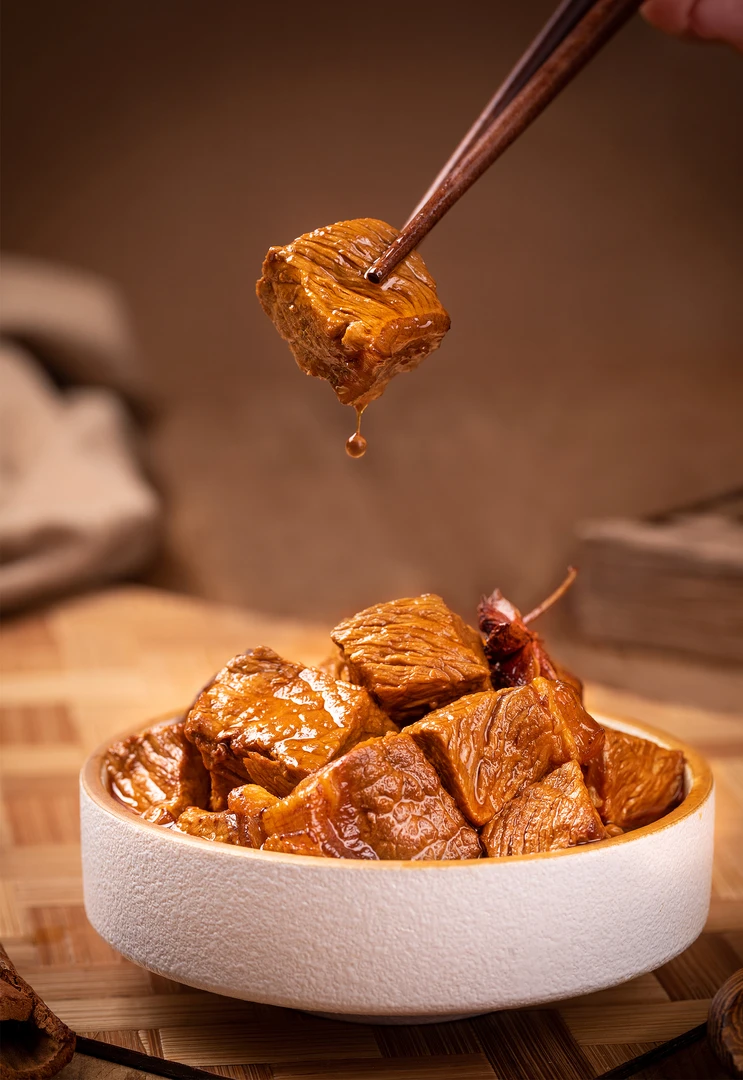 豆豆家纯手工 卤汁牛肉 独立包装川味休闲零食