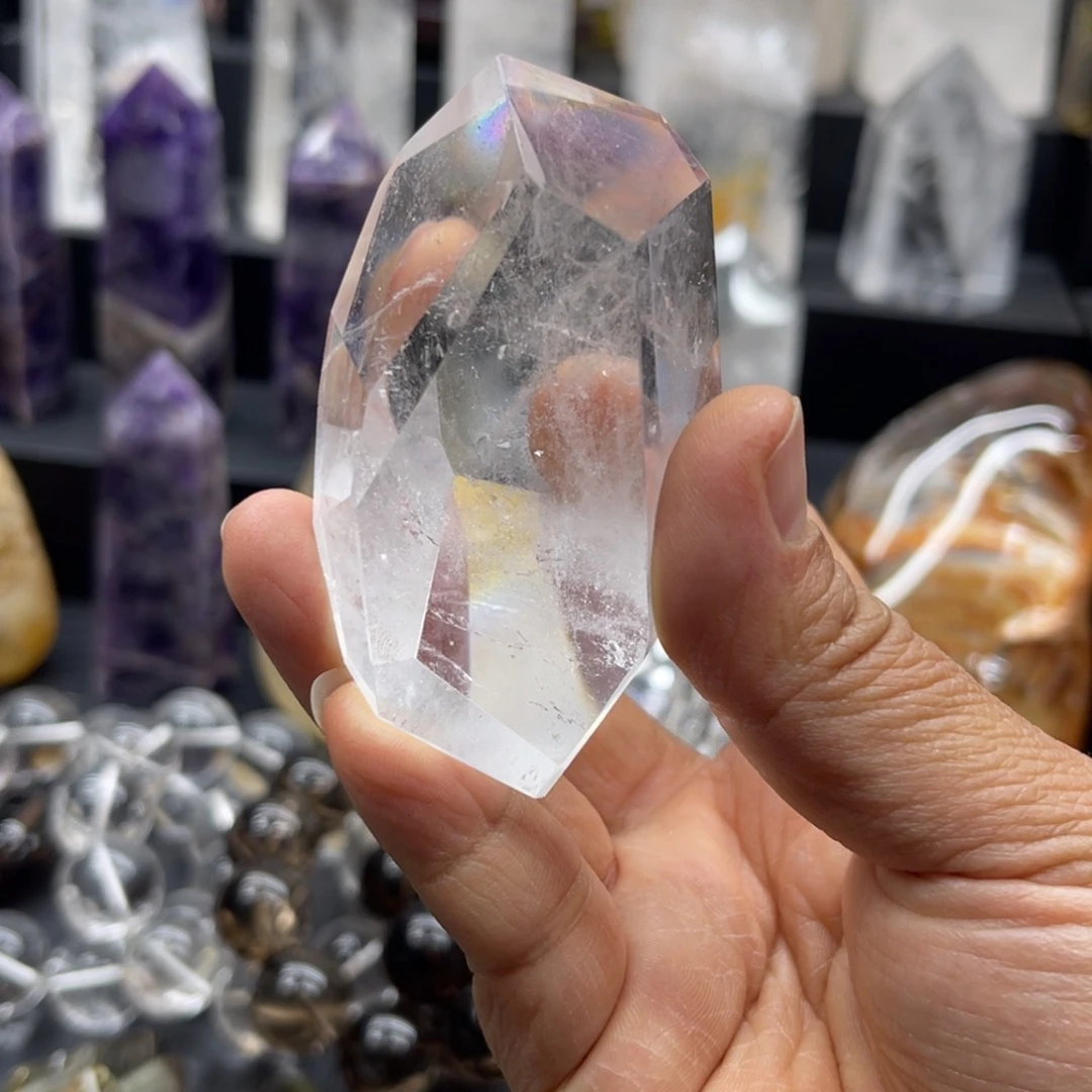 水晶摆件未镶嵌天然
